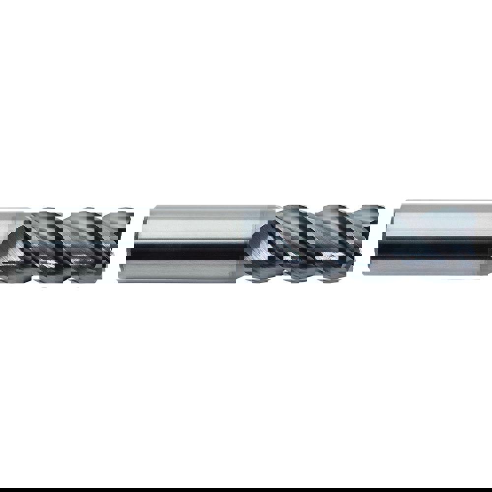 Square End Mill: 3/16'' Dia, 3/16'' LOC, 3/16'' Shank Dia, 2'' OAL, 4 Flutes